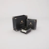 Black gift box set with large, medium handbag, square small gift box, golden heart-shaped lock Be liked details Picture